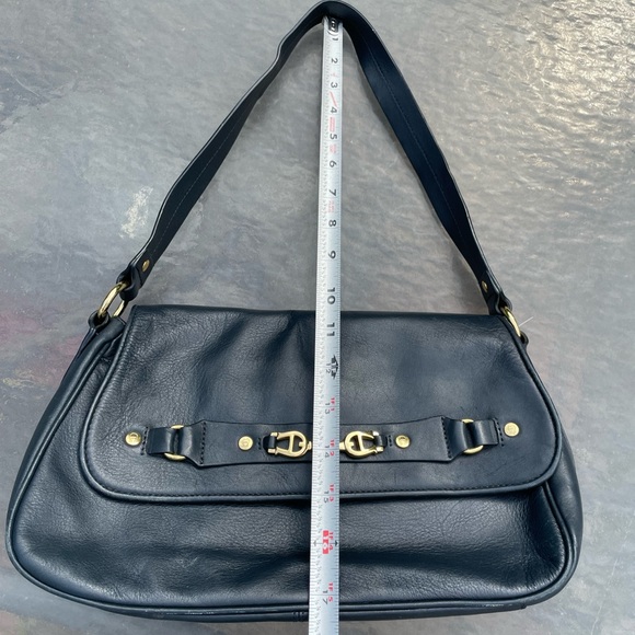 VINTAGE BLUE HANDBAG - Picture 5 of 16